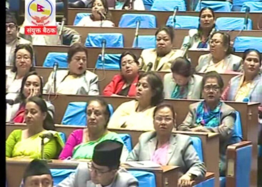 फरार भनिएकी मञ्जु खाण देखिइन् संसद्मा 